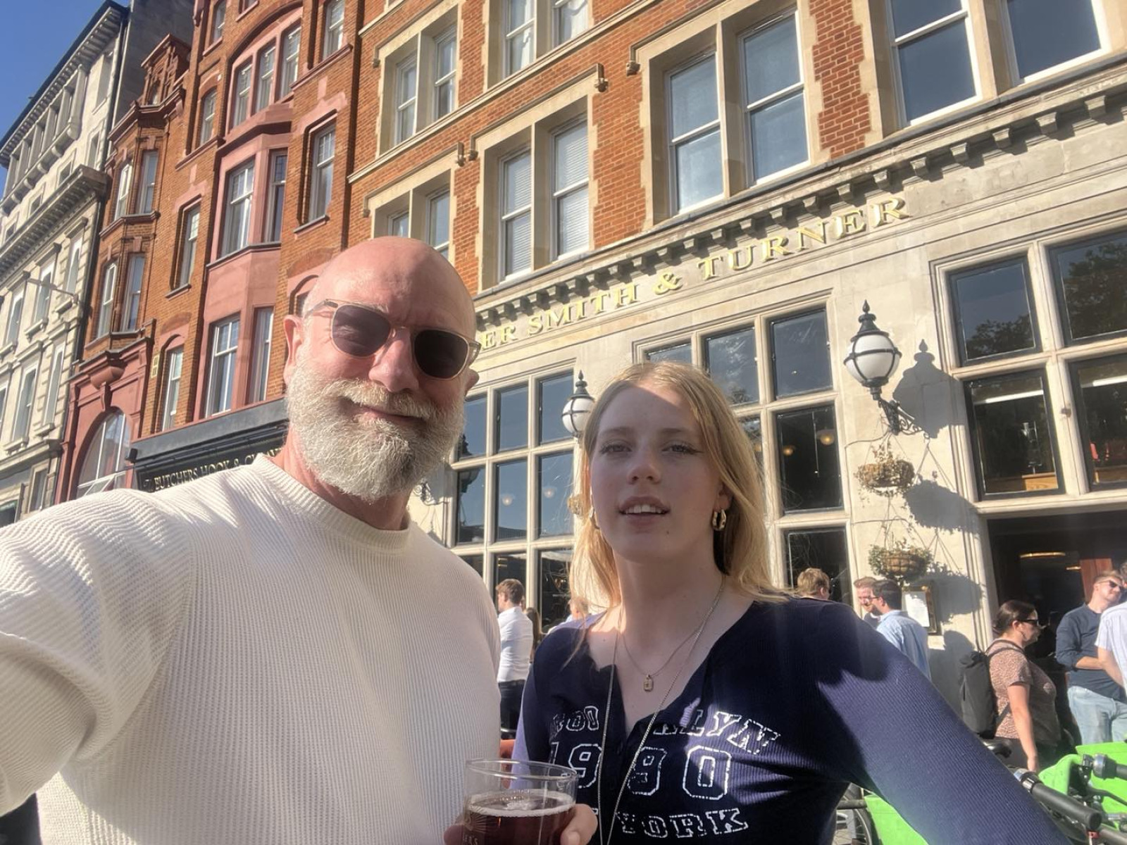 Graham McTavish Enjoys British Pub Time With Daughter London vibes meet heartfelt father daughter moments at Butcher’s Hook and Cleaver. Enjoy!!
