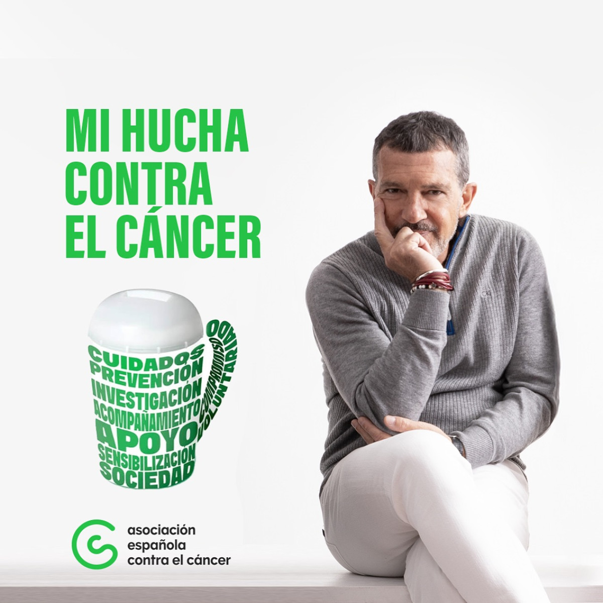 Green Money Jars Ignite Cancer Research Drive Volunteers from the Spanish Association Against Cancer rally with green jars for funding and hope 2023!!