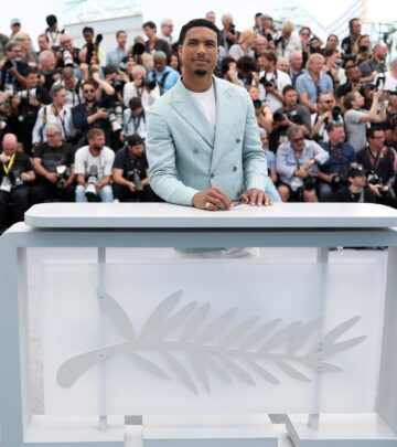 Greg Tarzan Davis Stuns at Cannes Photo Call