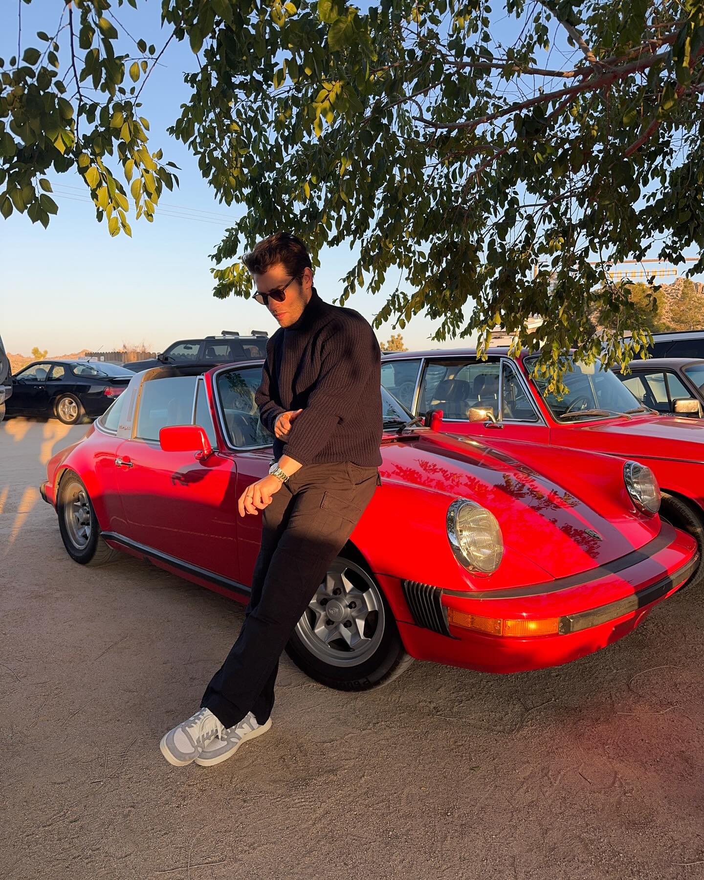 Gregg Sulkin Embraces Classics And Nature British actor Gregg Sulkin blends classic vibes with nature in his latest Instagram post.!