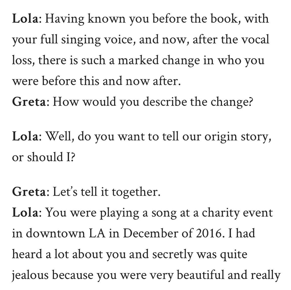 Greta Morgan Explores Life's Pain And Passion