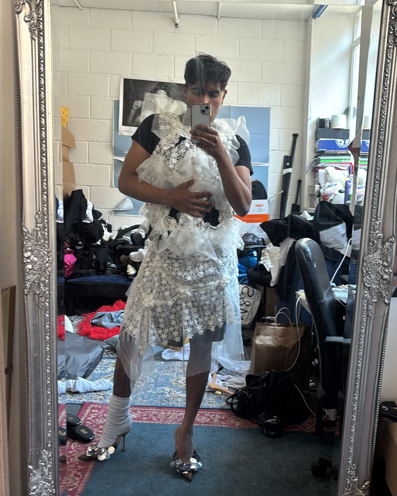 Griff Engages In Playful Dress-Up Debate With Kam