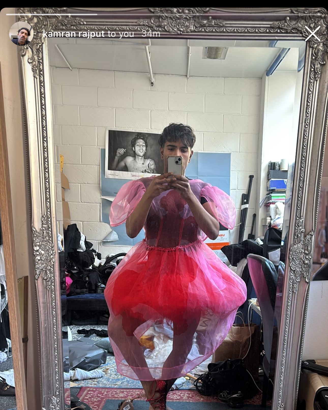 Griff Engages In Playful Dress-Up Debate With Kam