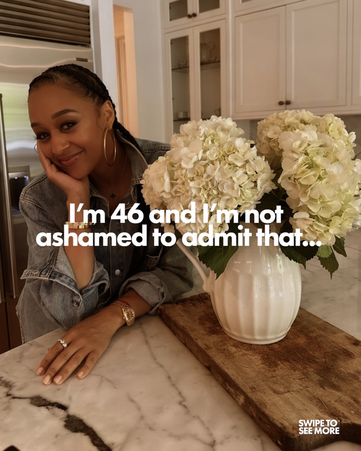 Growing With Grace: Tia Mowry Reflects On Age And Wisdom Embracing life’s journey, Tia Mowry reveals timeless lessons about aging gracefully every!