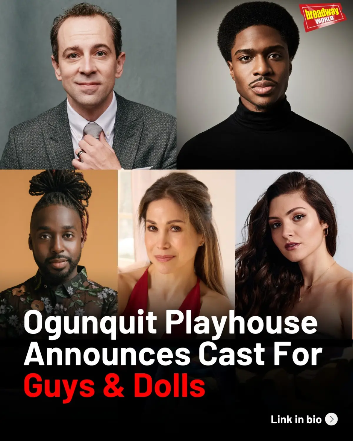 Guys & Dolls Cast Shines at Ogunquit Playhouse Emmy winner Al Blackstone leads a creative company blending Broadway icons and fresh faces