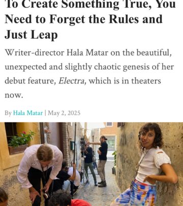 Filmmaker looks back on indie debut tracing festival milestones and daring creative leaps.