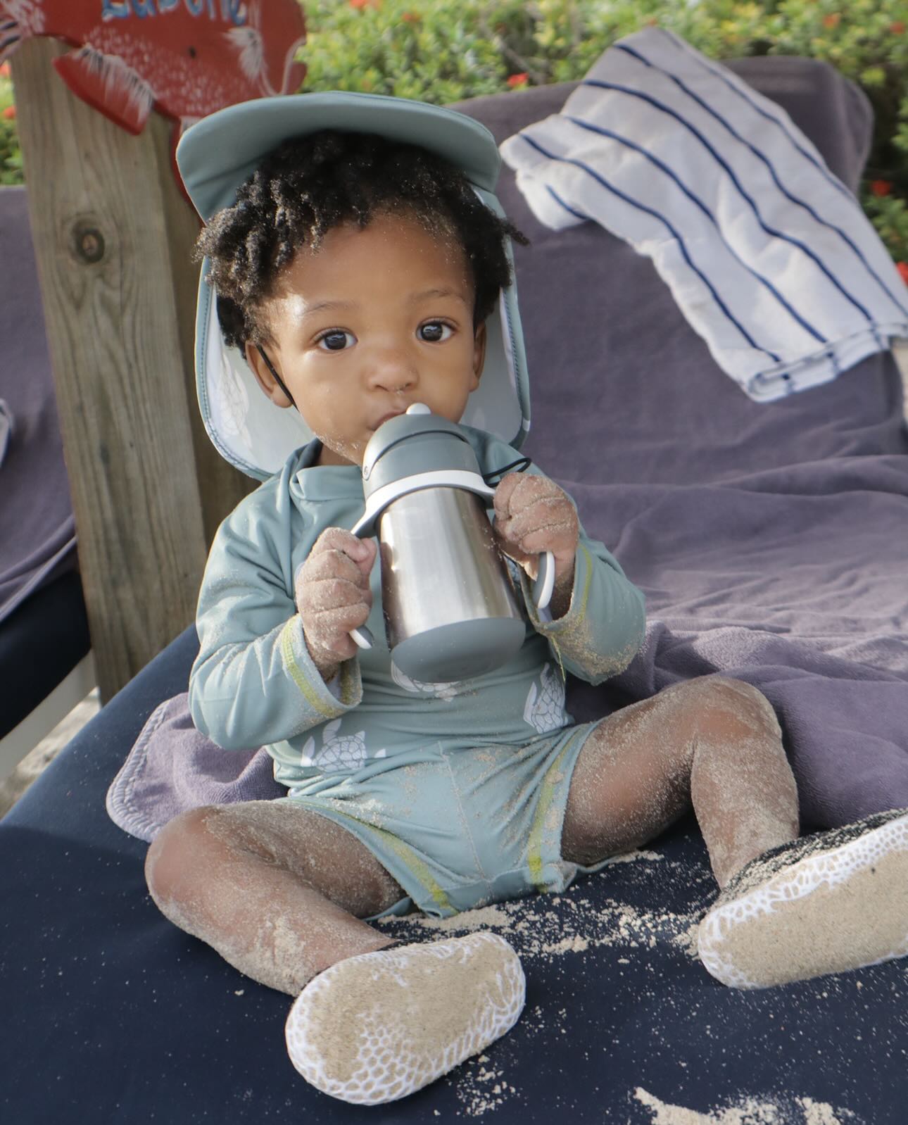Halle Bailey Wraps Film With Sister On First Trip