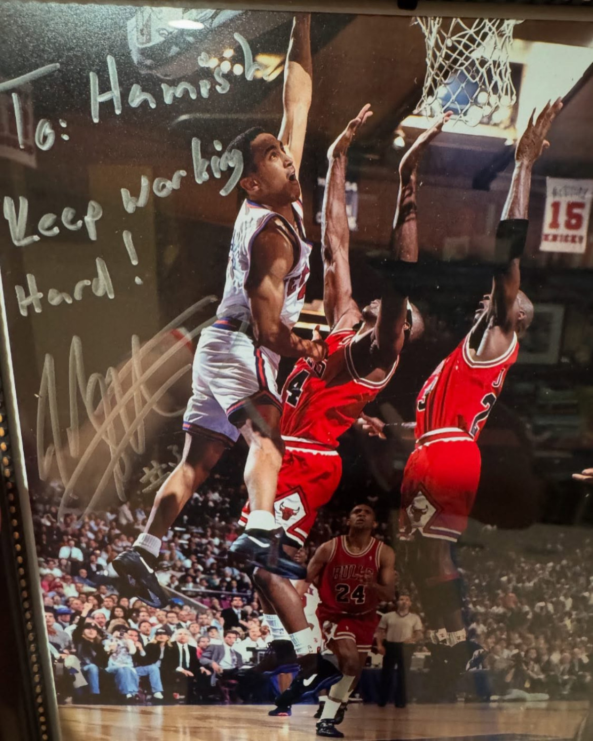 Hamish Linklater Blends Basketball Flair With Celebrity Style Hamish Linklater blends basketball motifs with charm as he tags NBA legends in vivid style.