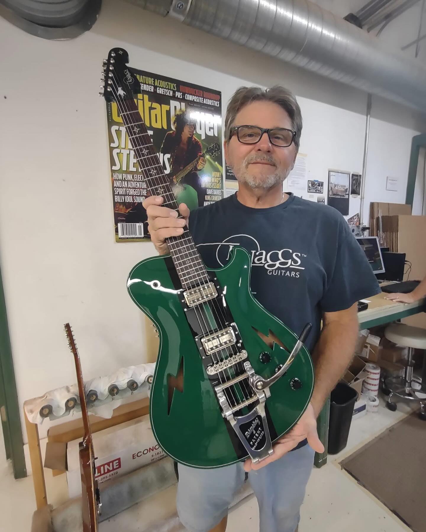 Saluting the genius behind custom guitars with heartfelt wishes & inspiring craftsmanship!