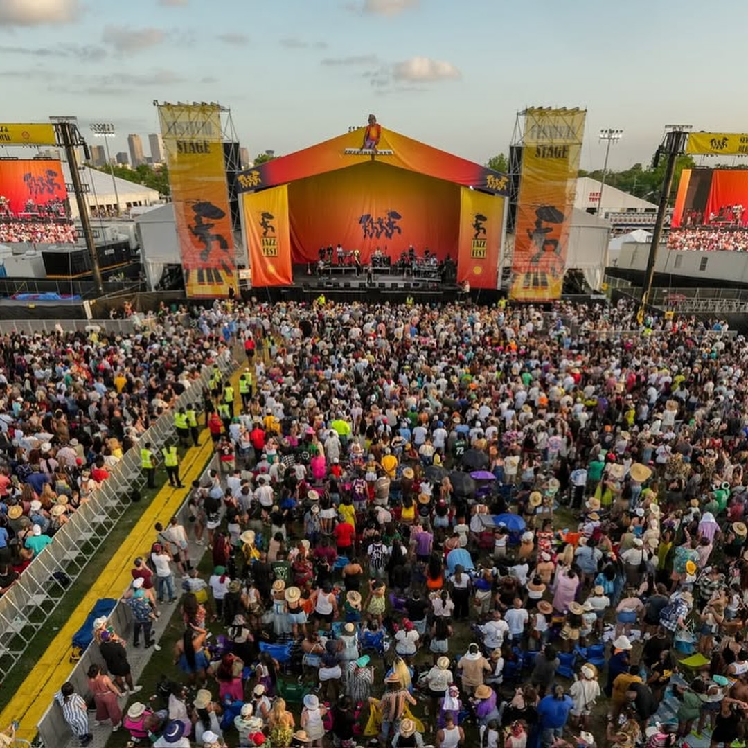 Harry Connick Jr. Enjoys Jazz Fest In NOLA