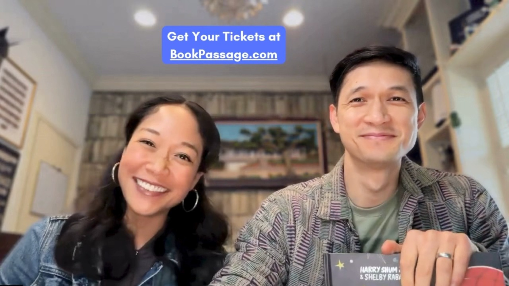 Shelby Rabara And Harry Shum Jr. Book Event At Book Passage Experience live reading, dancing, Q&A, and signing in Corte Madera. Don't miss the fun!