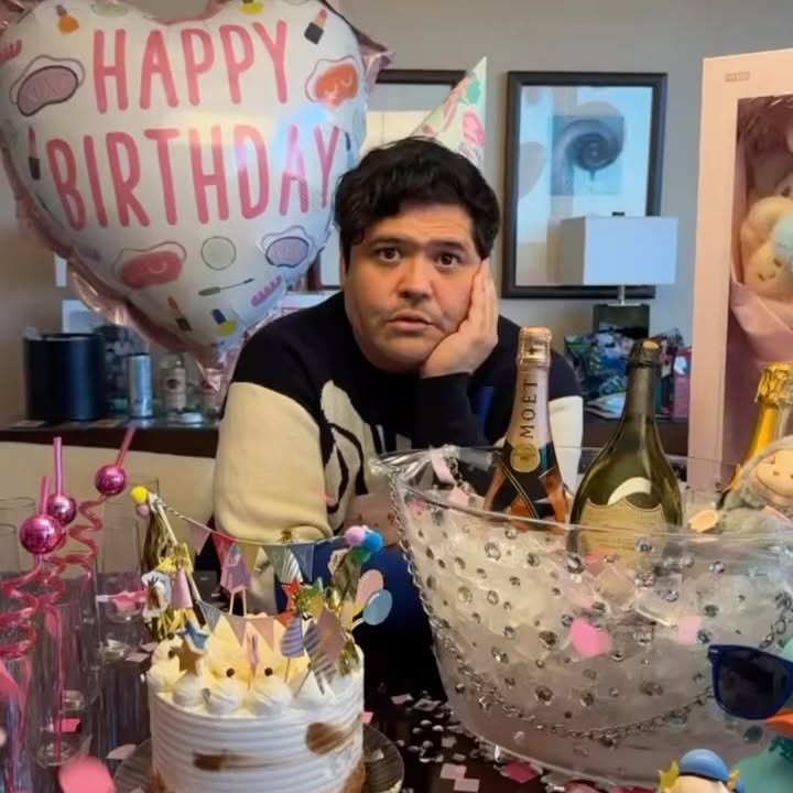 Harvey Guillén Birthday Bash Lights Up The Scene