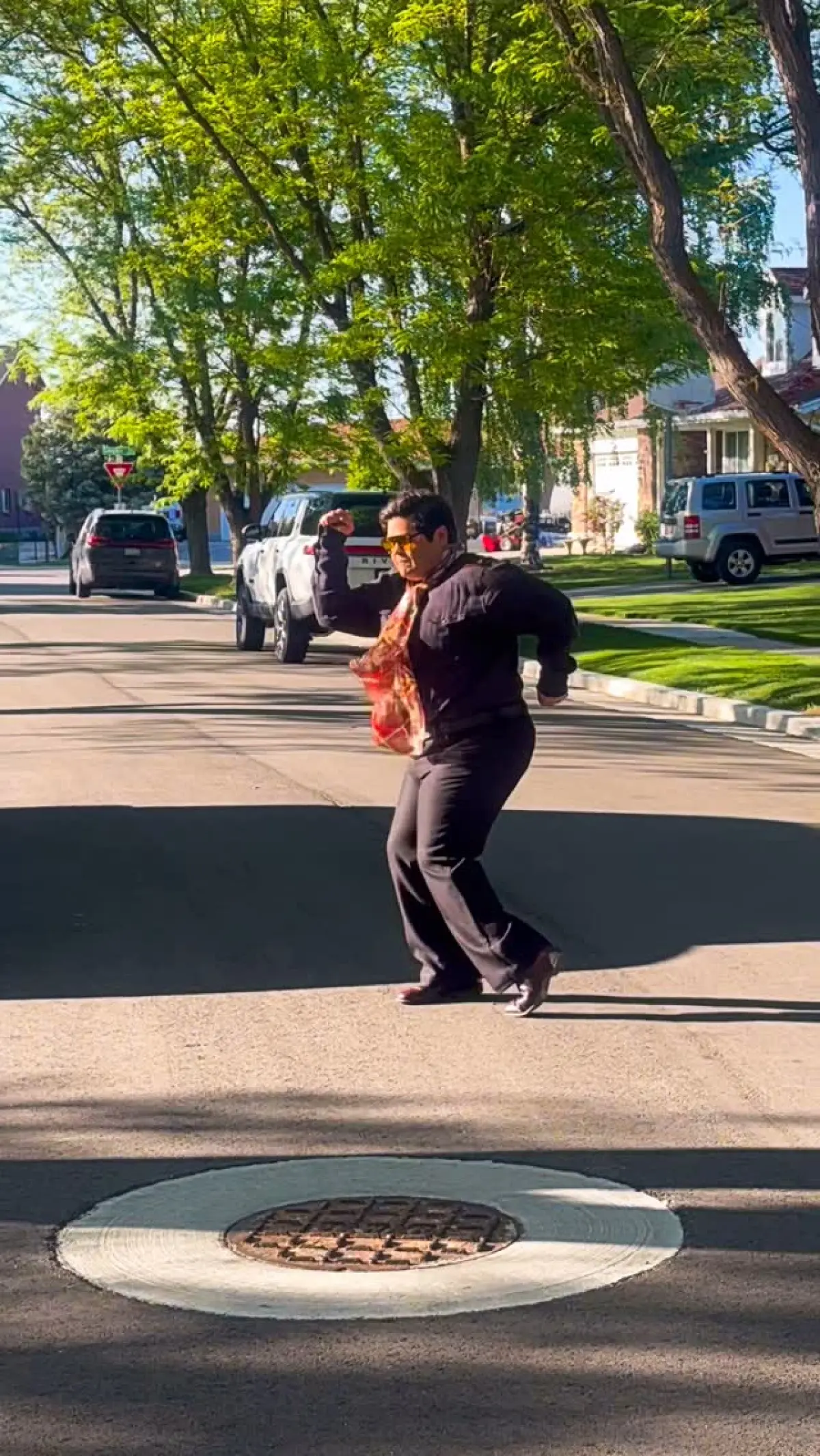 Harvey Guillén Snags Labubu Drop On The Fly Actor Harvey Guillén escapes his workday routine for a stylish moment and a coveted drop.!