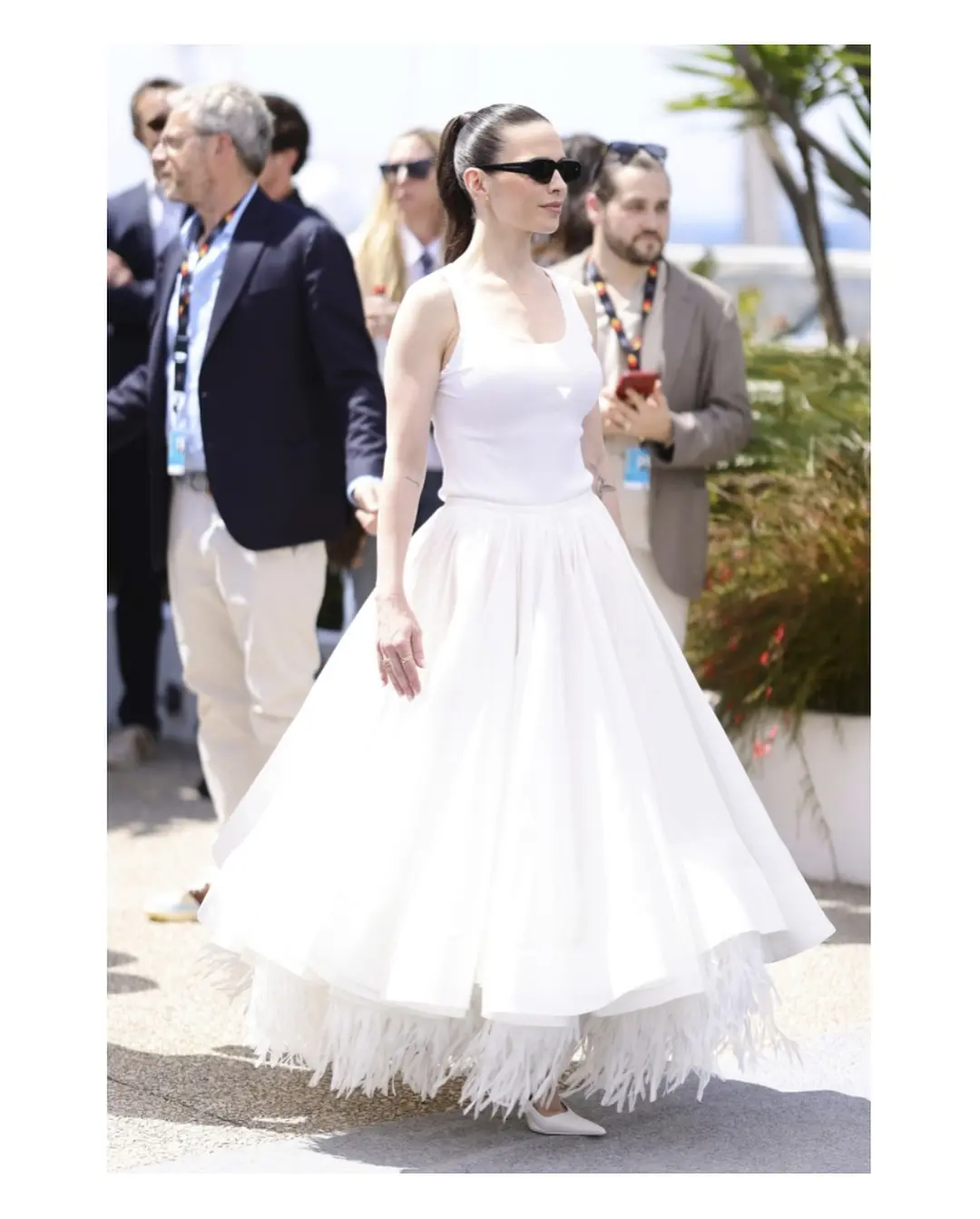 Hayley Atwell Shines at Cannes Red Carpet