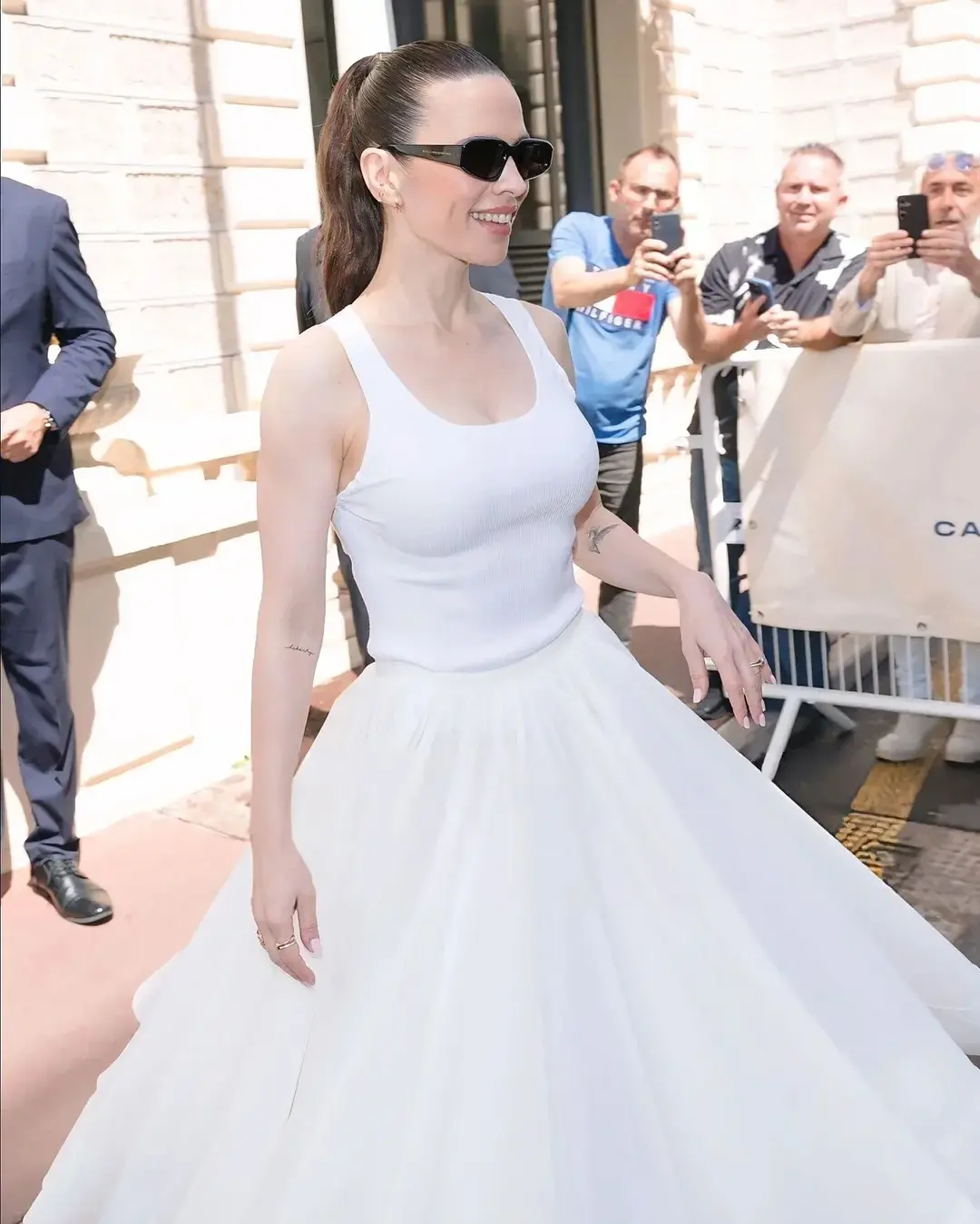 Hayley Atwell Shines at Cannes Red Carpet