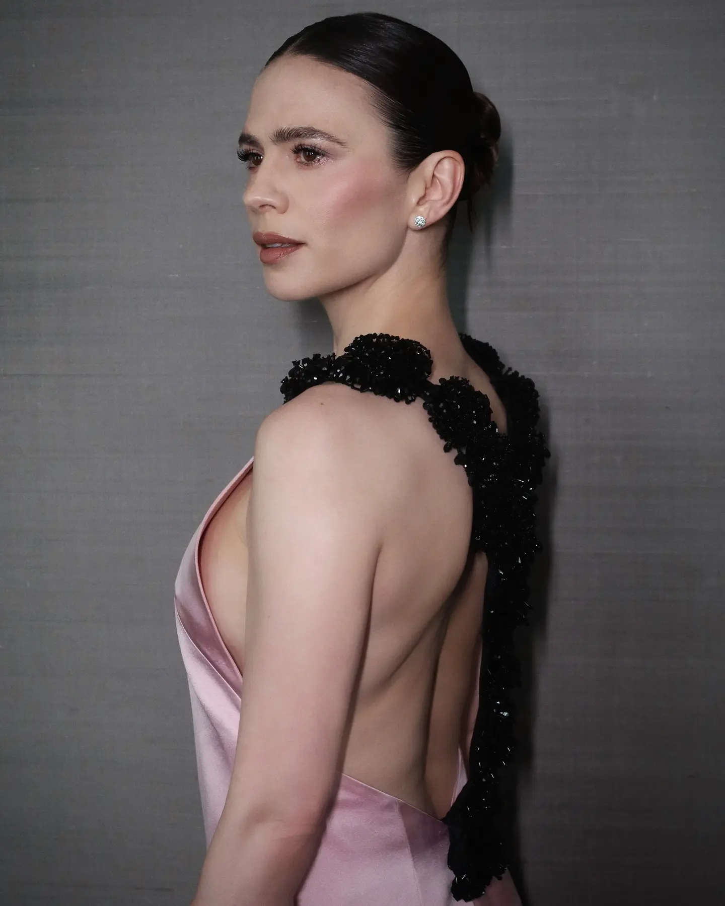 Hayley Atwell Shines In London Glam Look