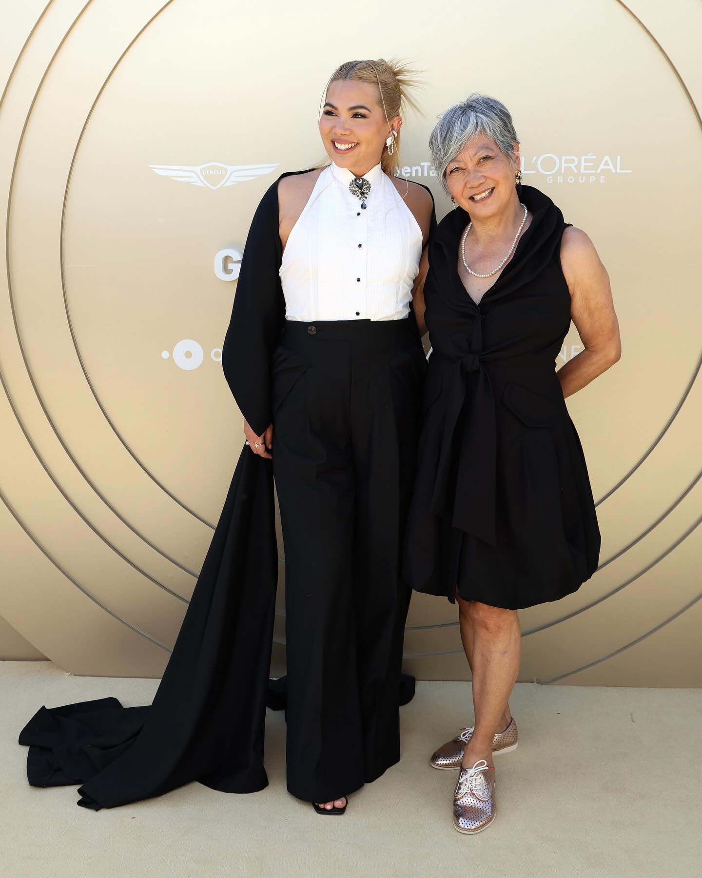 Hayley Kiyoko Celebrates A1 Award At Gold Gala