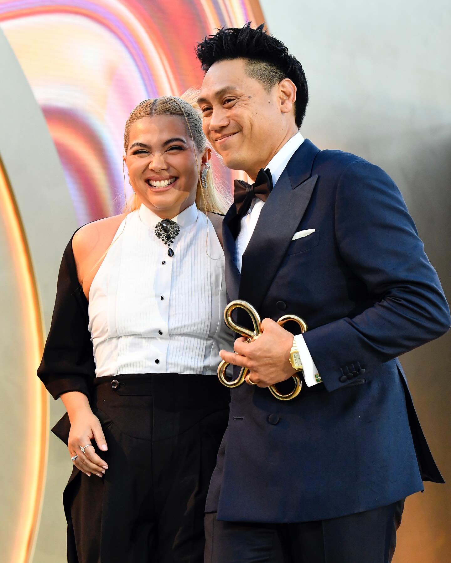 Hayley Kiyoko Celebrates A1 Award At Gold Gala