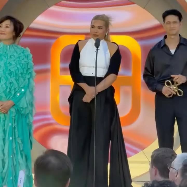 Hayley Kiyoko Celebrates A1 Award At Gold Gala