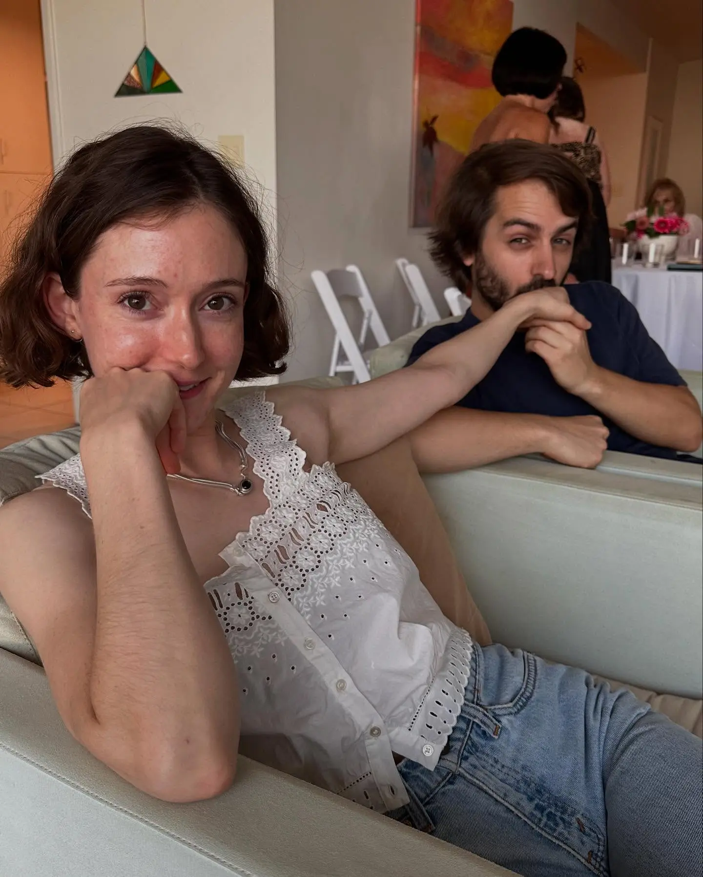 Hayley McFarland Celebrates Joe Kwa Birthday Moments