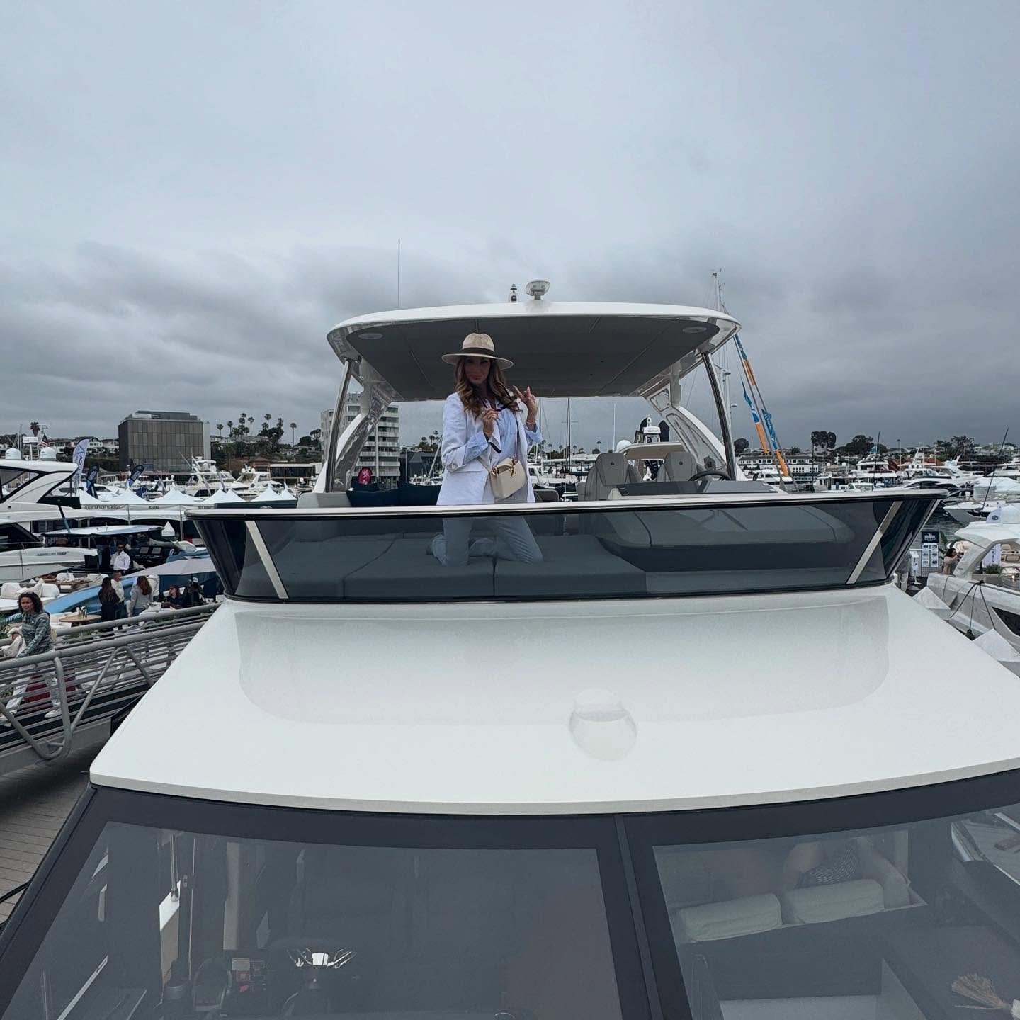 Heather McDonald Spotted At Newport Boat Show