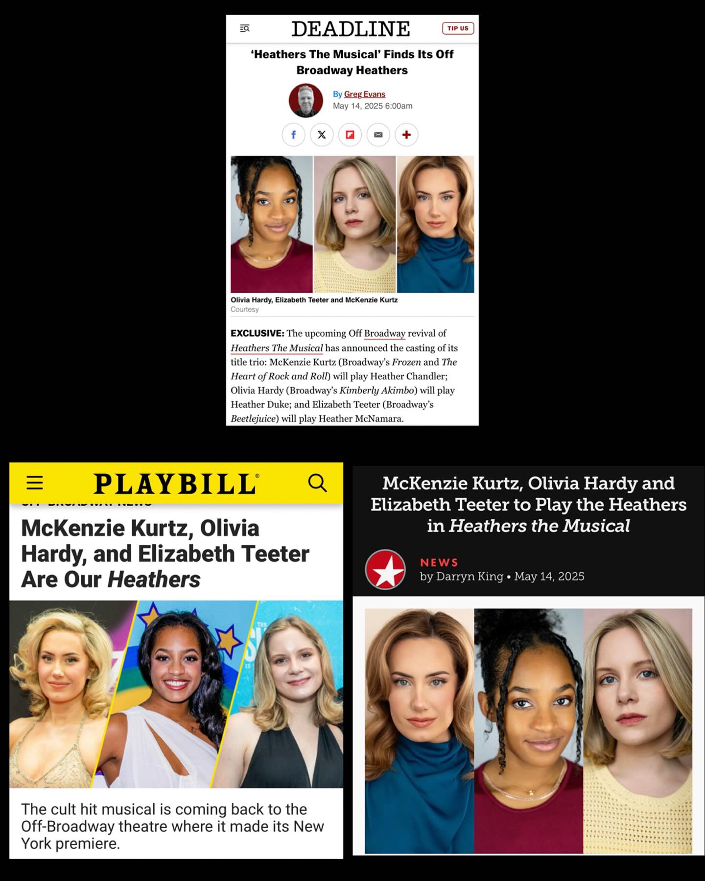 Heathers Musical Showcases Rising Star Power Audition magic ignites as unique talent joins the cast on New World Stages’ vibrant scene!