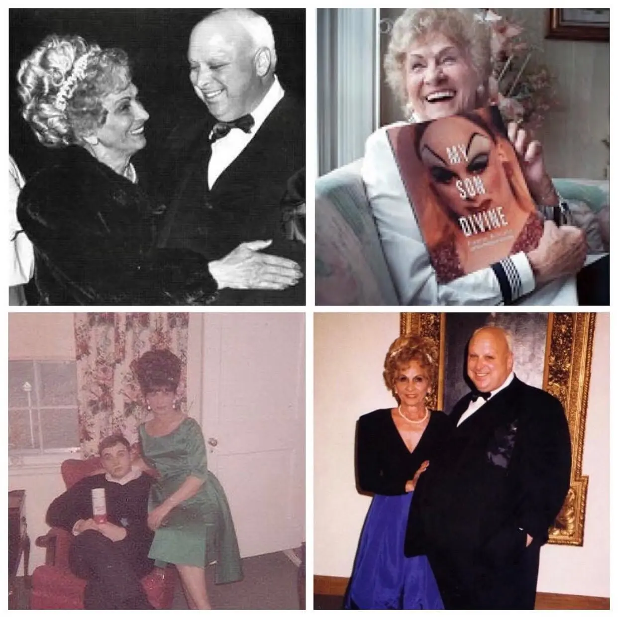 Divine pays tribute to his mother on Heavenly Mother’s Day by honoring Frances Milstead!!