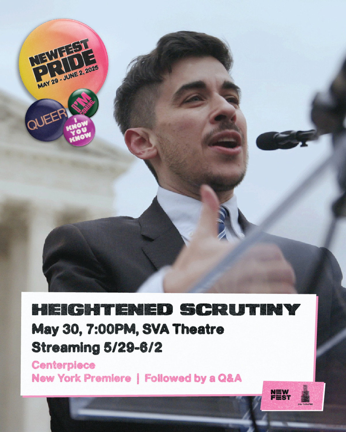 Heightened Scrutiny Screening Unites Activists And Journalists An engaging documentary event at NewFest, uniting voices for change and advocacy. 4 Change