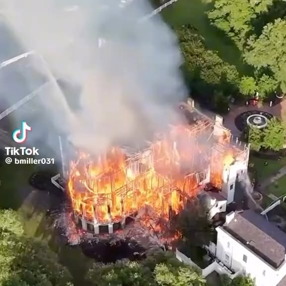 Historic Nottoway Plantation Fire Devastates Landmark