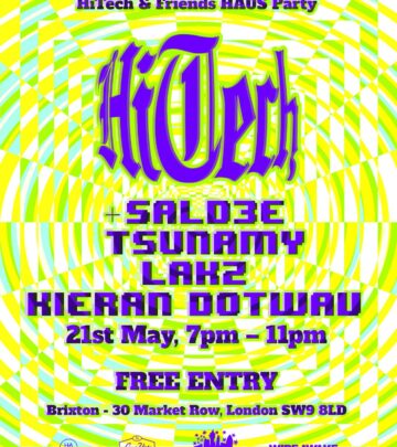 HiTech & Friends HAUS Party Announcement