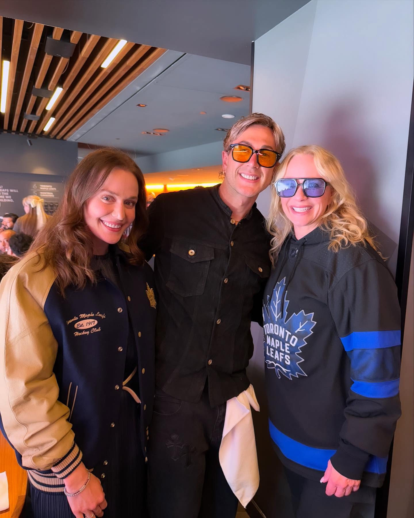 Celebrating a spirited charity run with local stars, hockey legends, and community bonds!!
