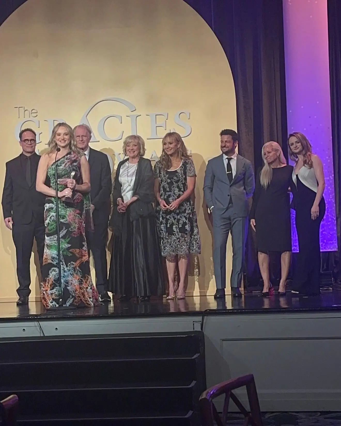 Holiday Touchdown Cast Triumphs at Gracie Awards