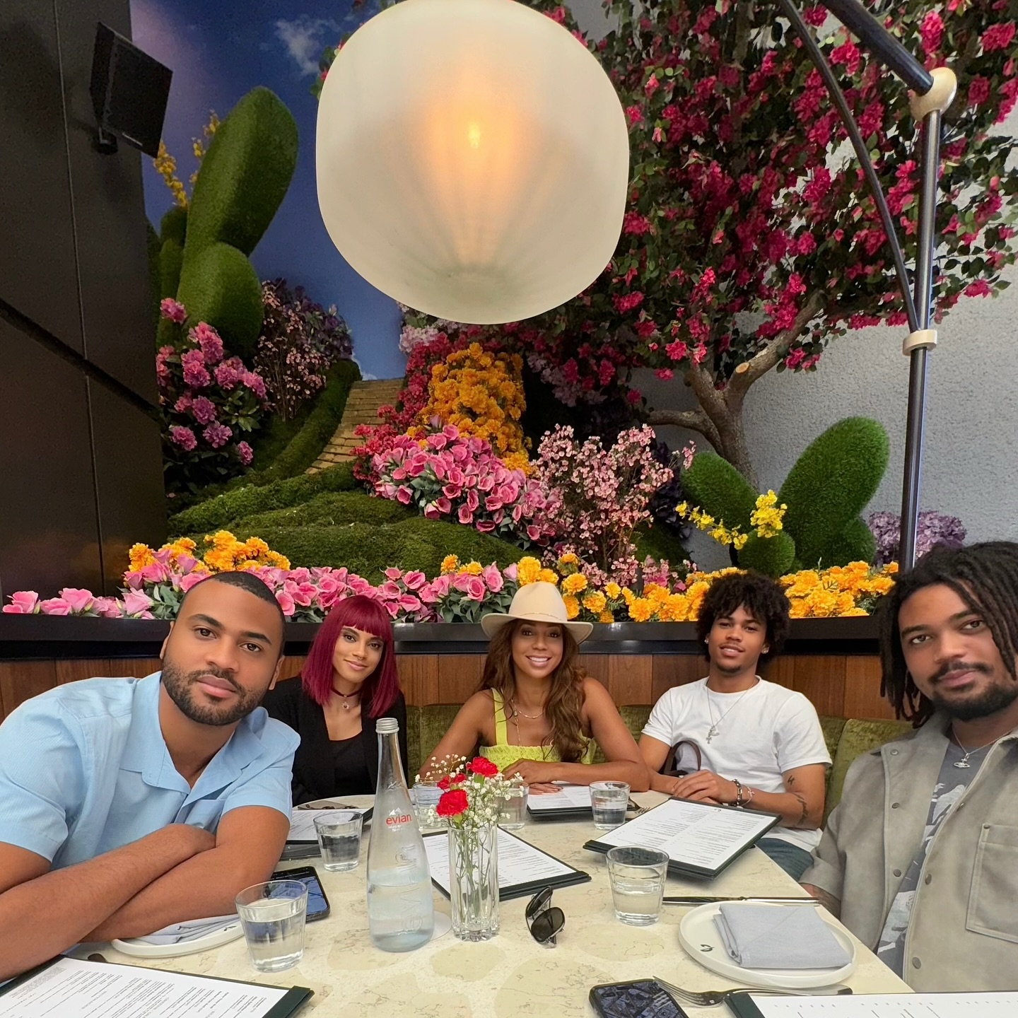 Iconic actress/mom celebrates Mother’s Day with her four blessings radiating love and joy.