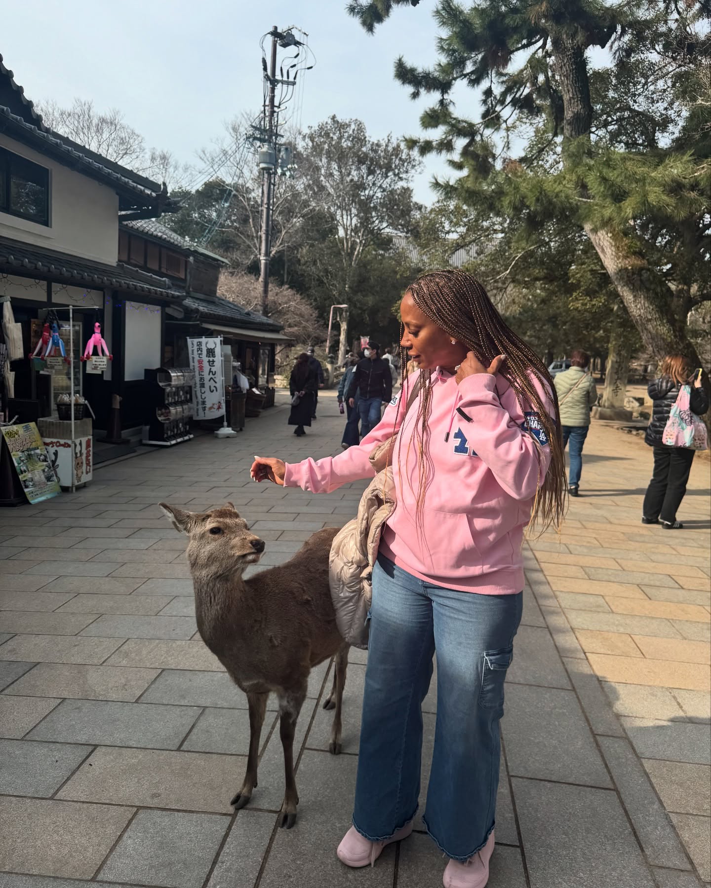 Holly Robinson Peete’s Delightful Nara, Japan Memories Throwing it back to serene strolls among temples and friendly deer at famous Japanese park