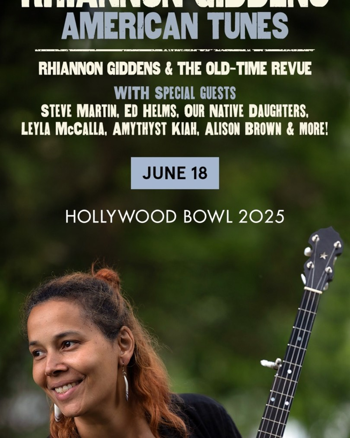 Hollywood Bowl Set For American Tunes Spectacular Star-Studded Concert: Rhiannon Giddens Leads Night of Unforgettable Musical Magic!! Live!!