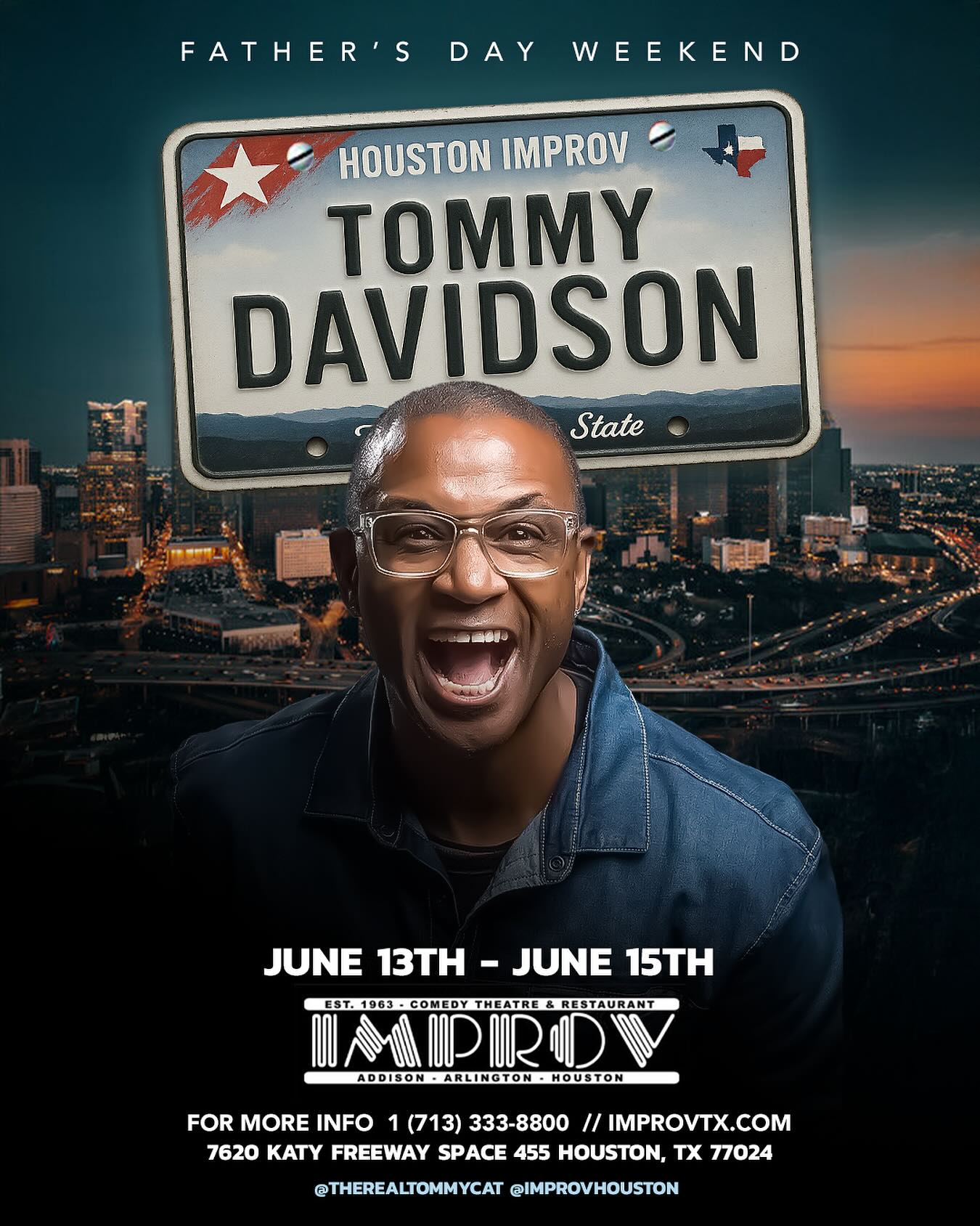 Standup event unfolding this Father’s Day weekend featuring live laughs and bold stage art