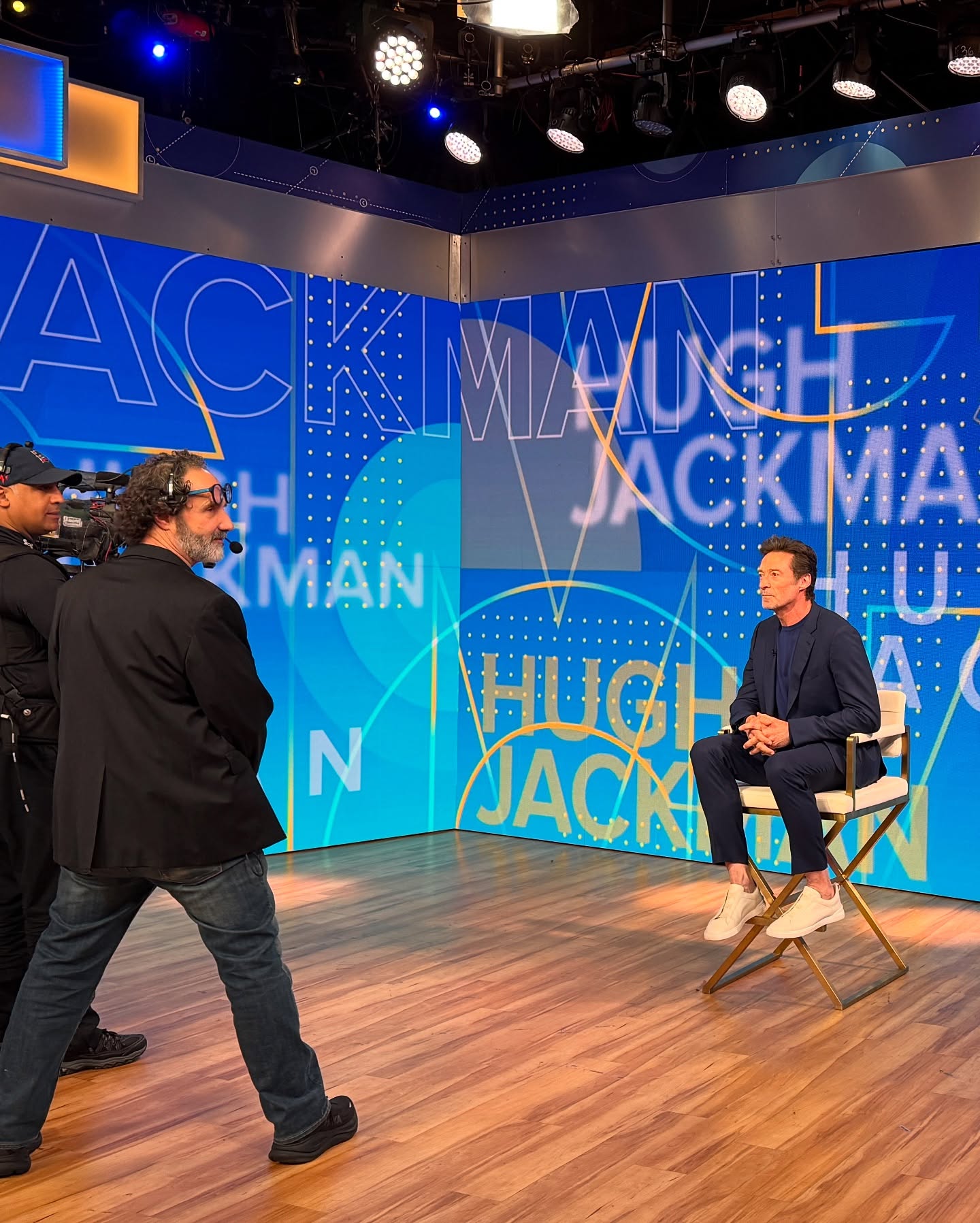 Hugh Jackman Shines on Morning TV Appearances