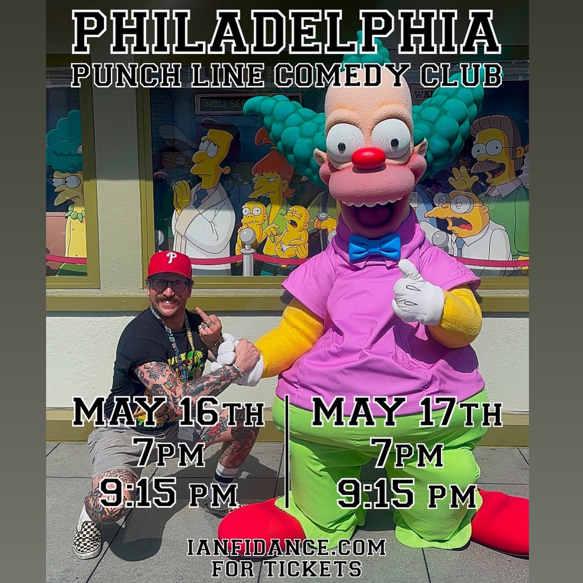 Ian Fidance Brings Philly Punchline Energy