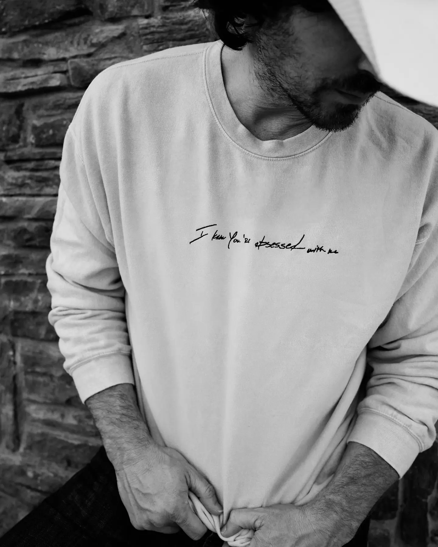 Celebrating May 10: Ian Somerhalder unveils a revamped crewneck collection in lush green.