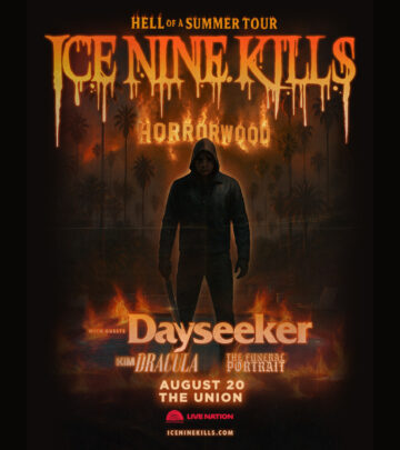 Prepare for an electrifying live show with Dayseeker, Kim Dracula, and The Funeral Portrait this summer!