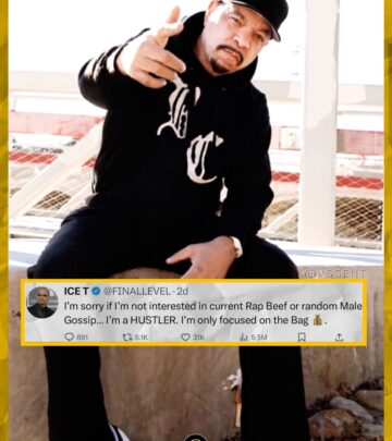 Veteran rapper and actor Ice-T reminds us all: stay busy hustling and ignore comparisons!!