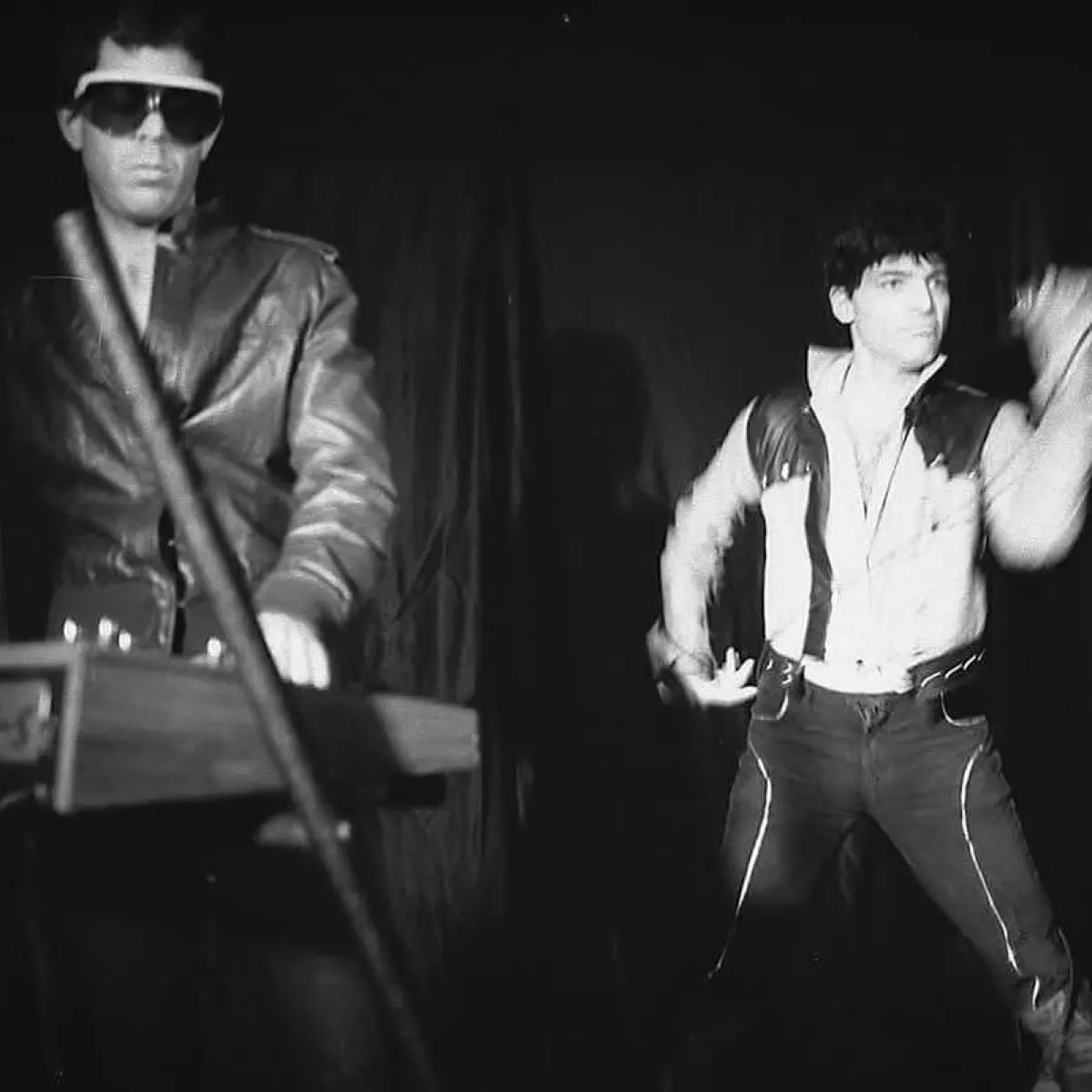 Iconic 1978 Live Performance Of Suicide Band Rediscover the raw energy of Suicide’s 1978 live show by Alan Vega & Martin Rev in red punk