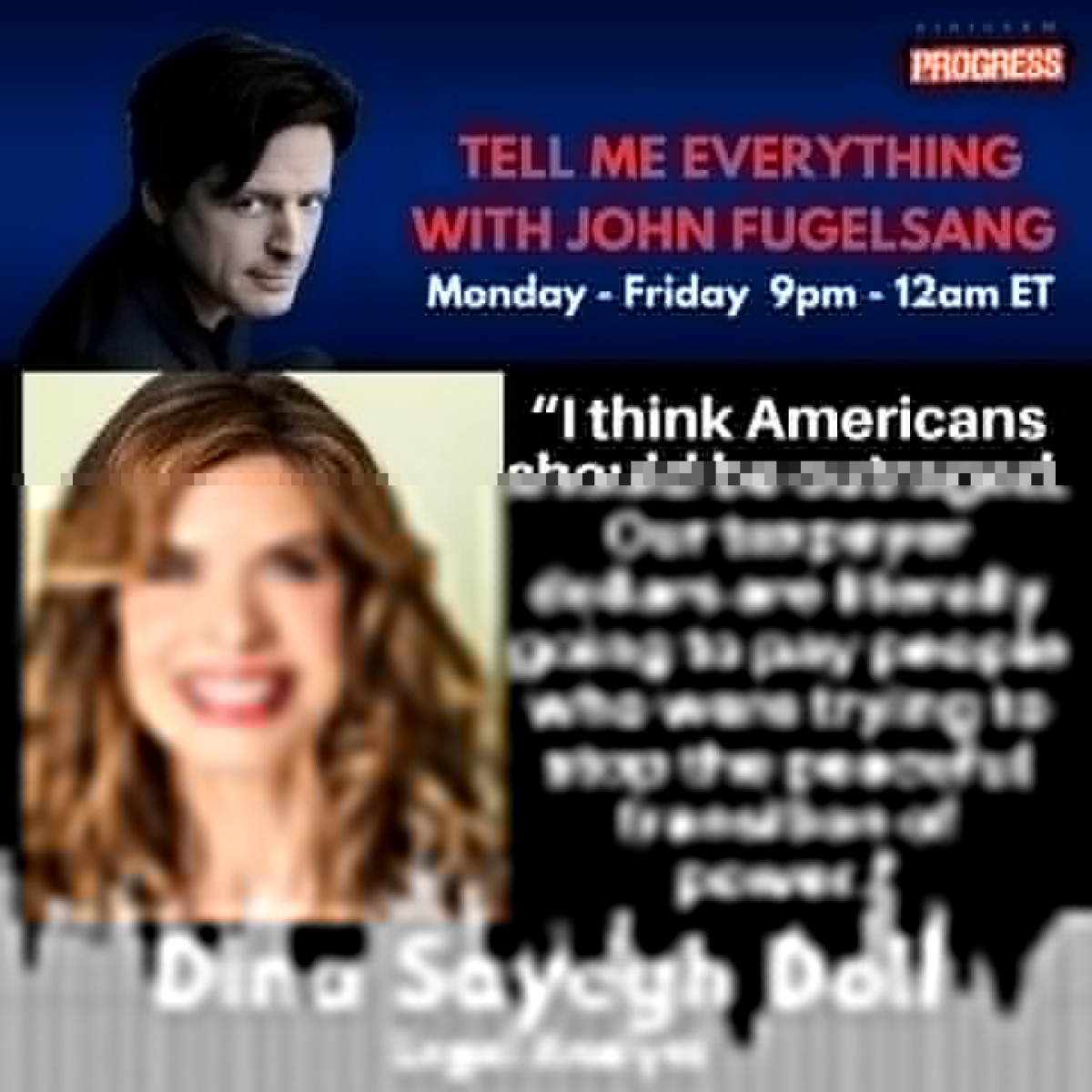 Interview On Settlement And Trump’s Lies John Fugelsang discusses Ashli Babitt settlement, exposing how Trump’s falsehoods cost America dearly