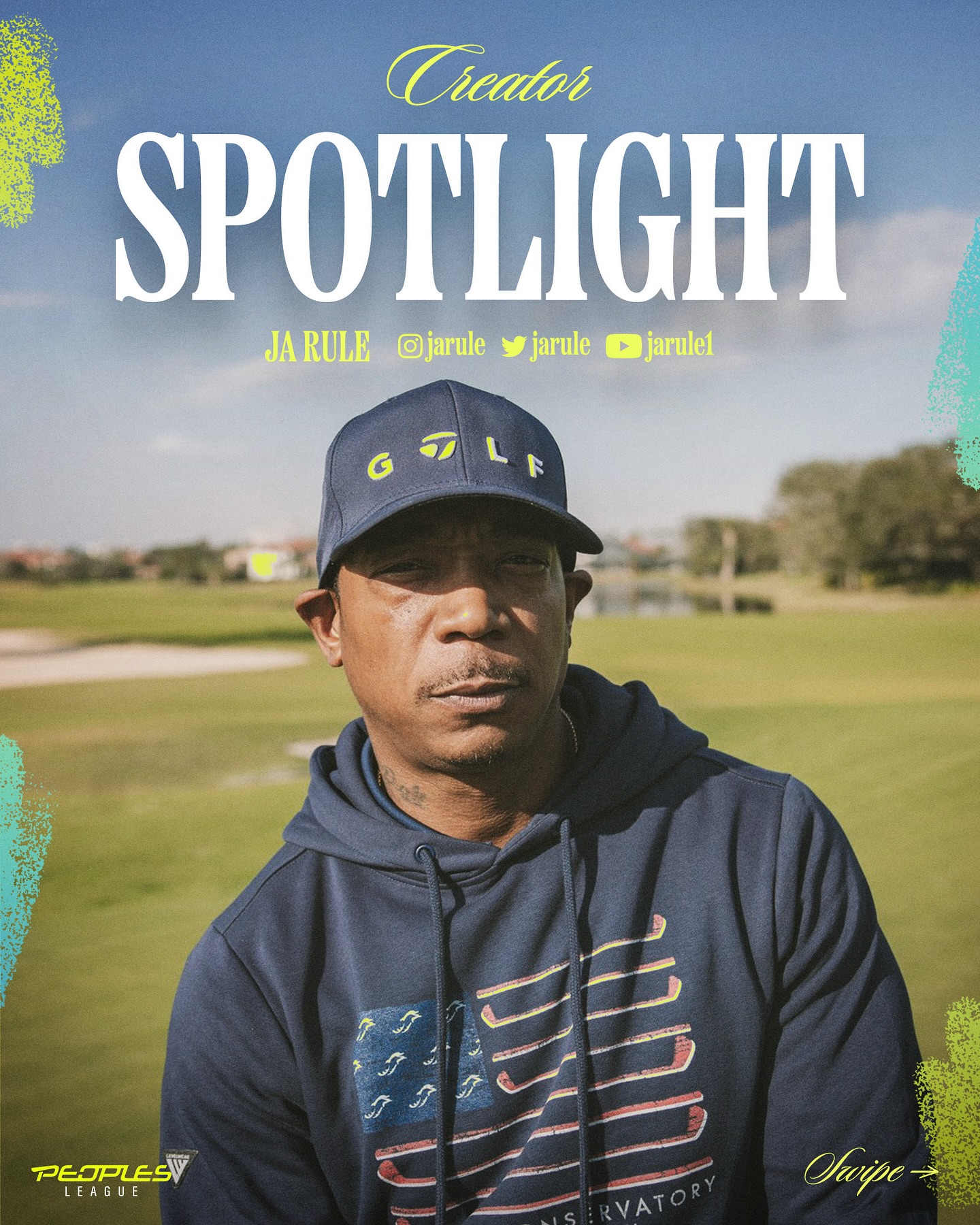 Ja Rule Shines On And Off The Fairway From studio sessions to pristine golf greens, Ja Rule proves his prowess in every arena.!!