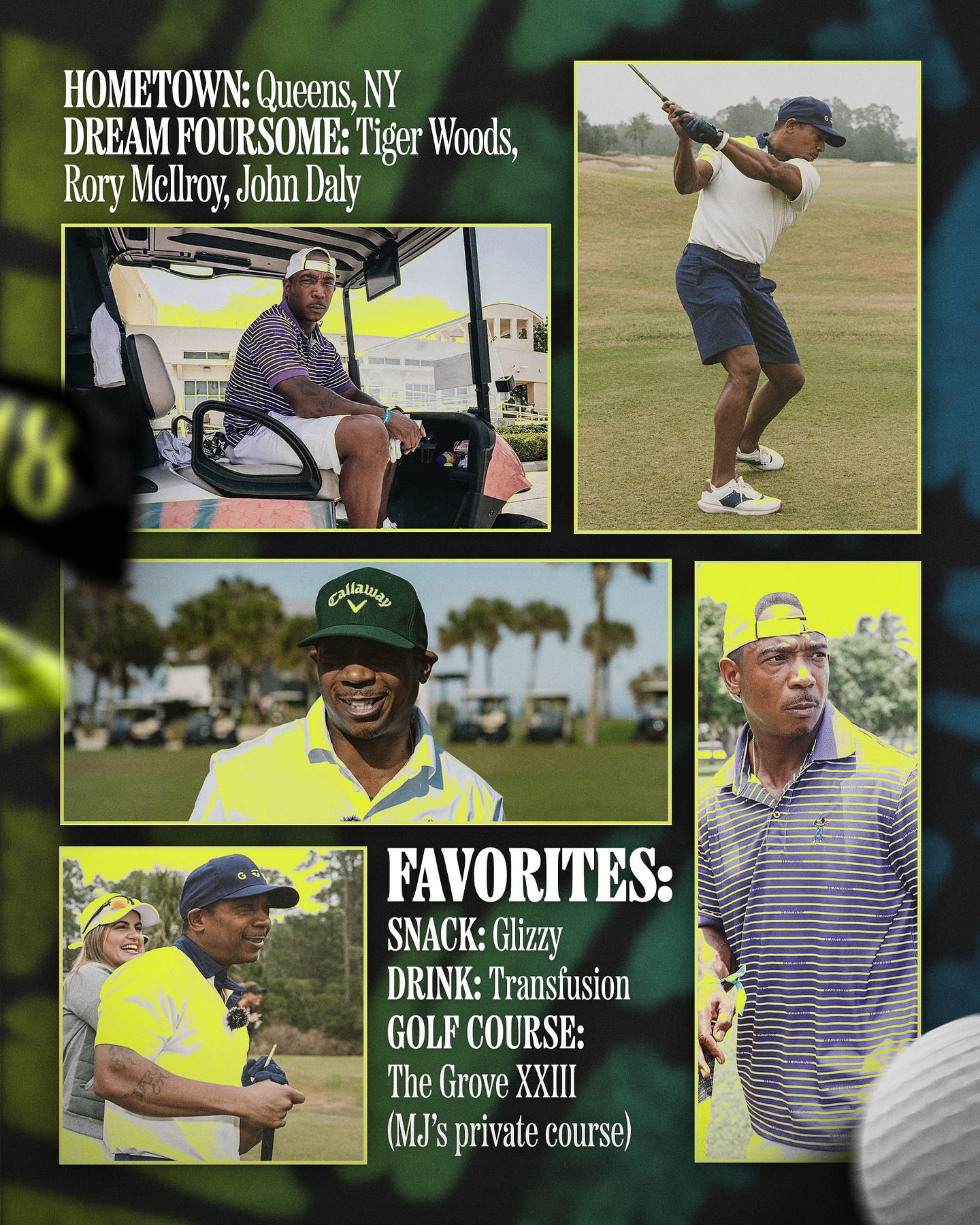 Ja Rule Shines On And Off The Fairway