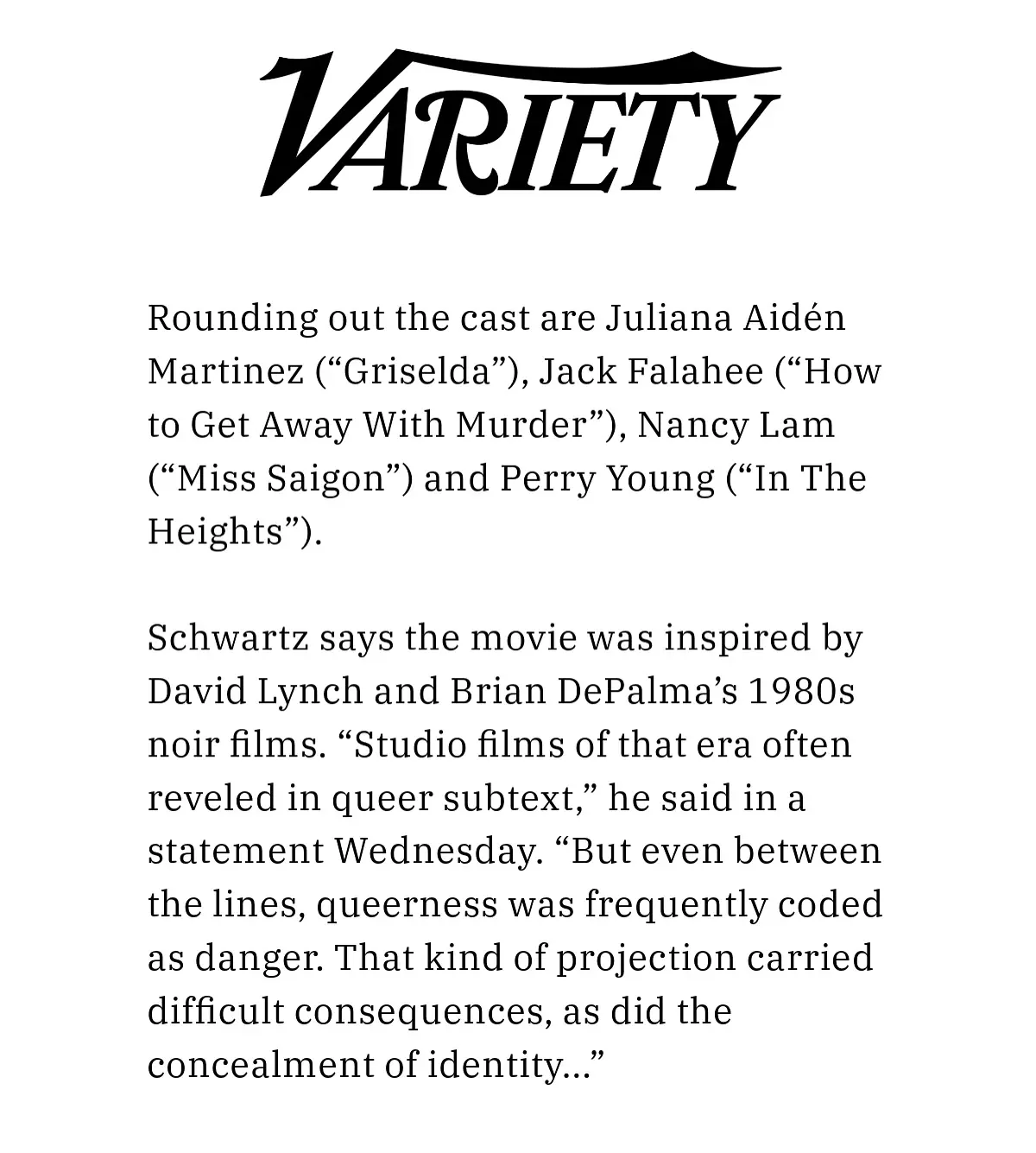 Jack Falahee Leads Inspiring Movie Venture