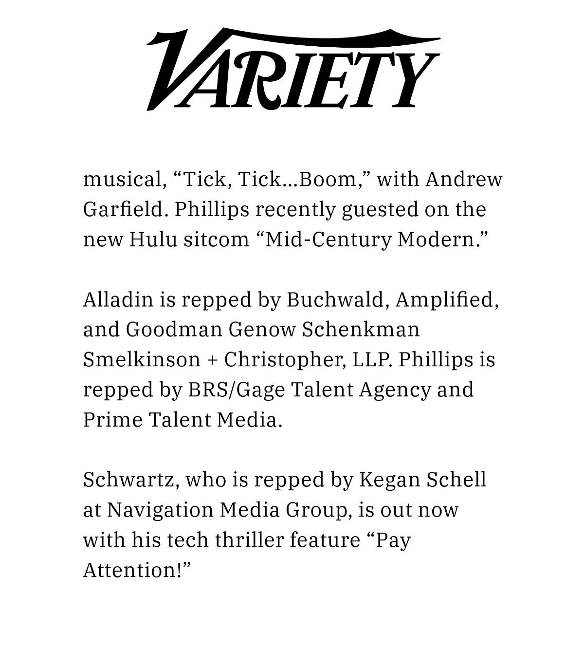 Jack Falahee Leads Inspiring Movie Venture