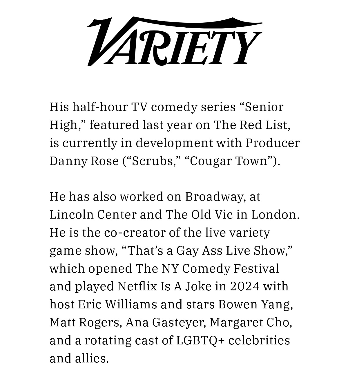 Jack Falahee Leads Inspiring Movie Venture