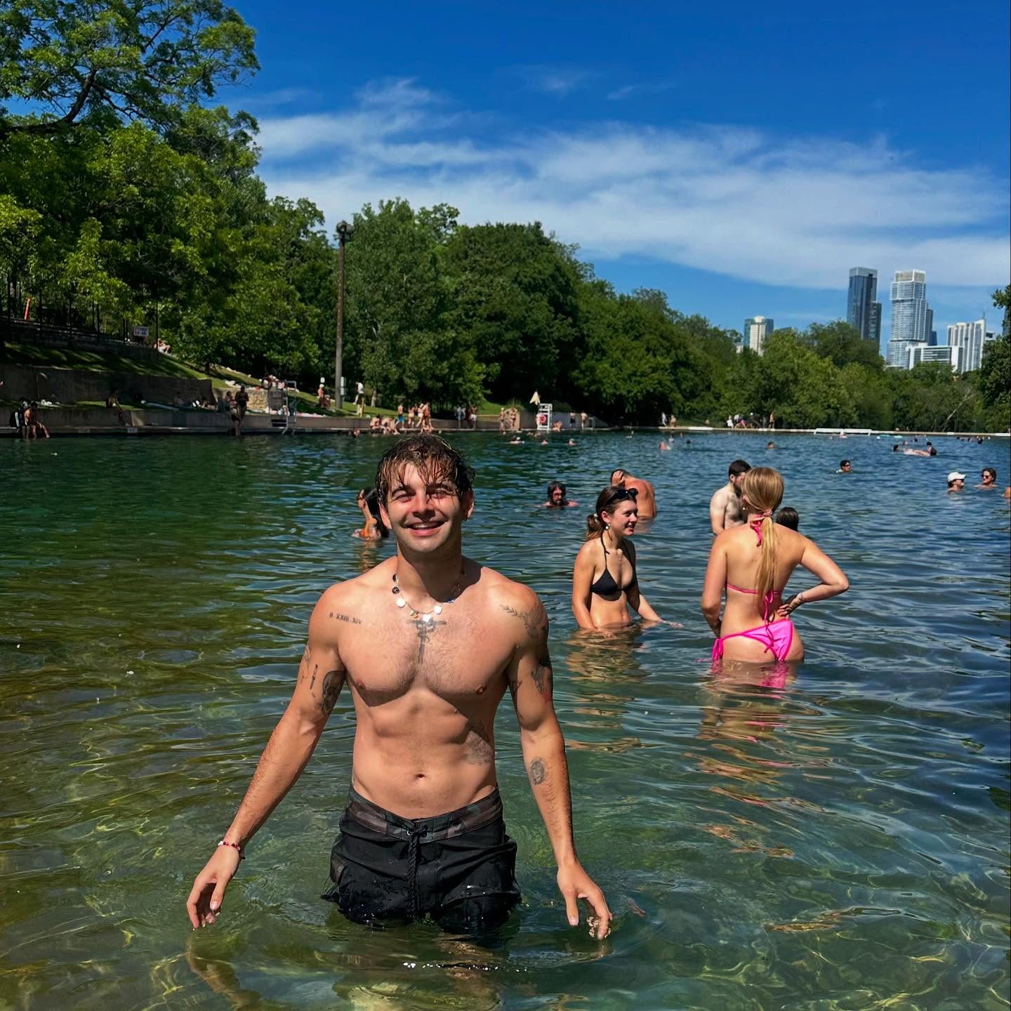 Jack Griffo Soaks Up Austin In Style