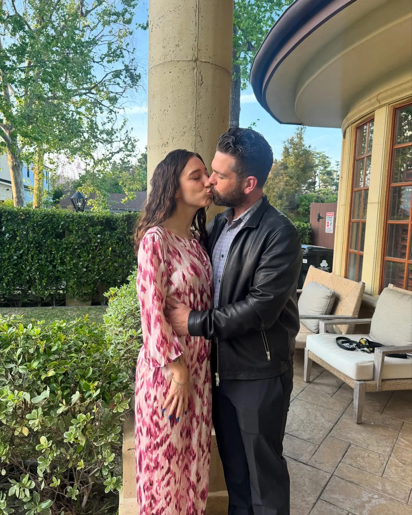 IG tribute: Jack Osbourne lauds partner’s key role in uniting his family with warmth, yes.